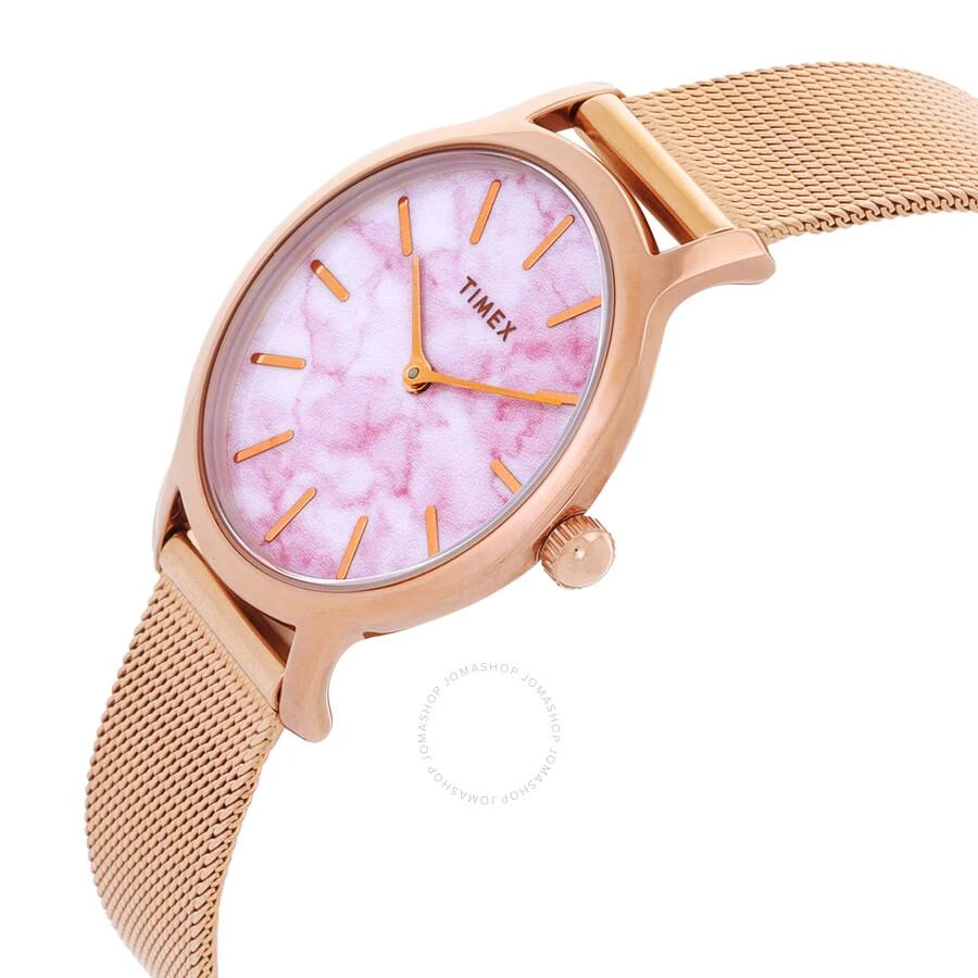 Timex Transcend Quartz Marble Dial Ladies Watch TW2T81000 2