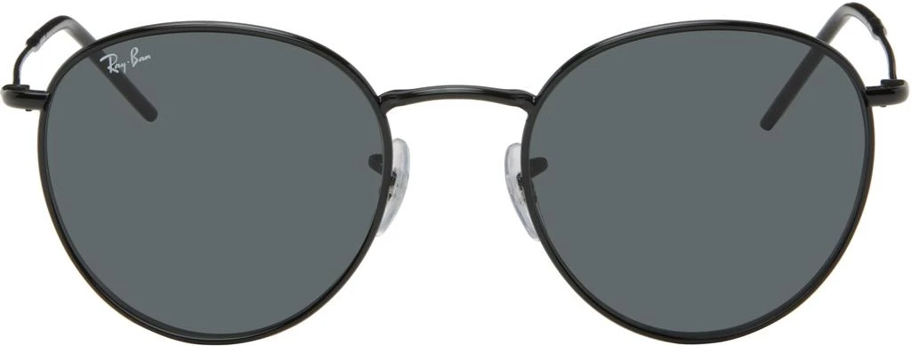 Ray-Ban Black Round Reverse Sunglasses 1