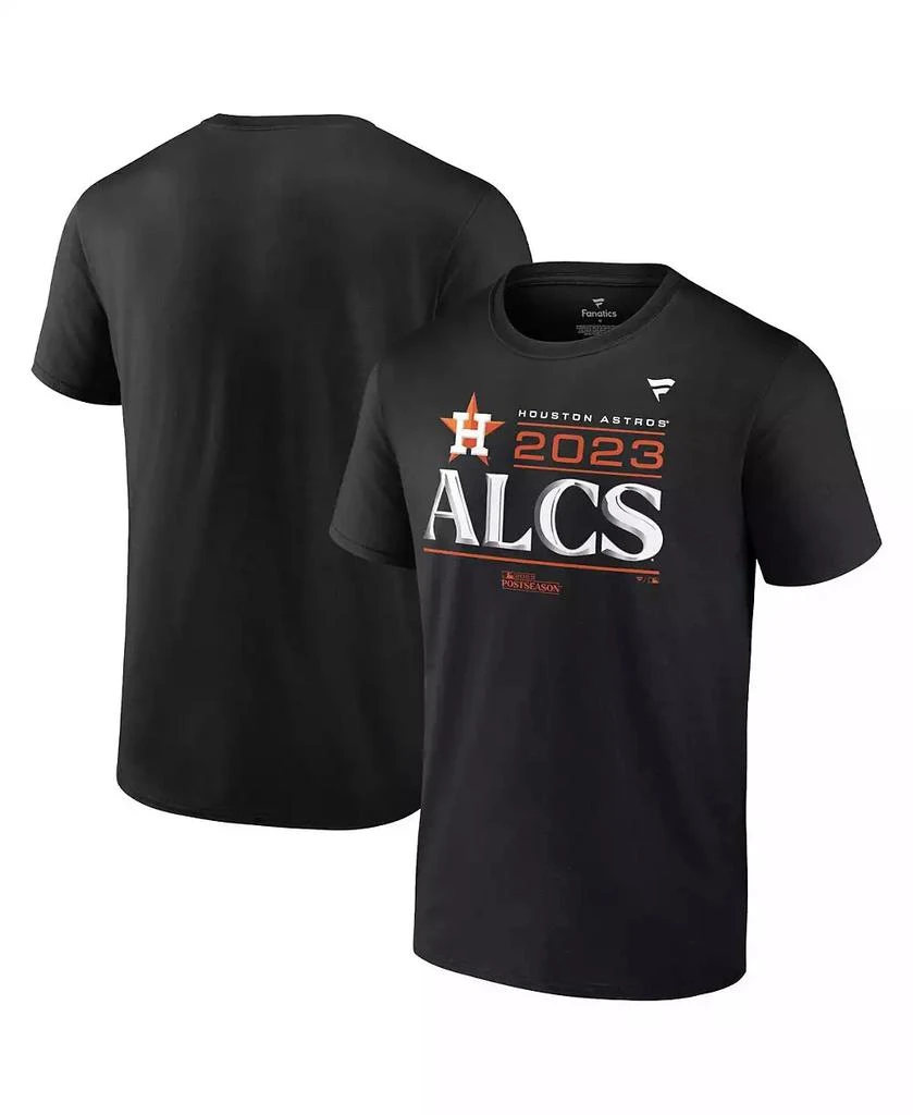 Fanatics Men's Black Houston Astros 2023 Division Series Winner Locker Room T-shirt 1