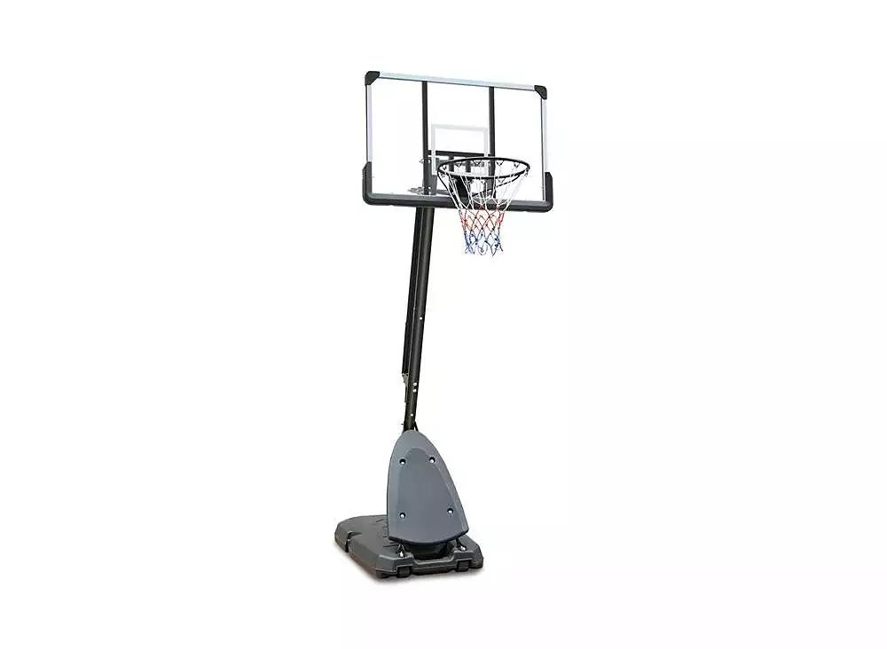 Slickblue Outdoor Basketball Hoop with Height Adjustment for Versatile Play