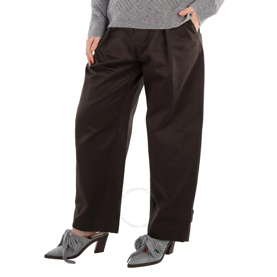 Burberry Cotton Adjustable Strap Pants 1
