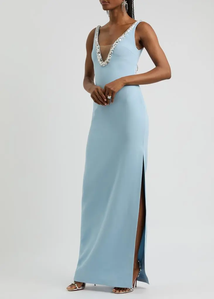 David Koma Crystal-embellished gown 4