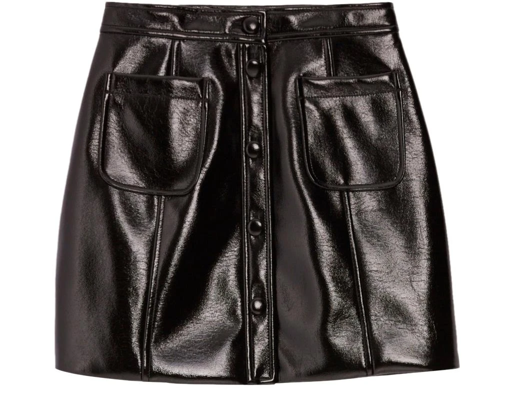 CLAUDIE PIERLOT Short vinyl skirt 1