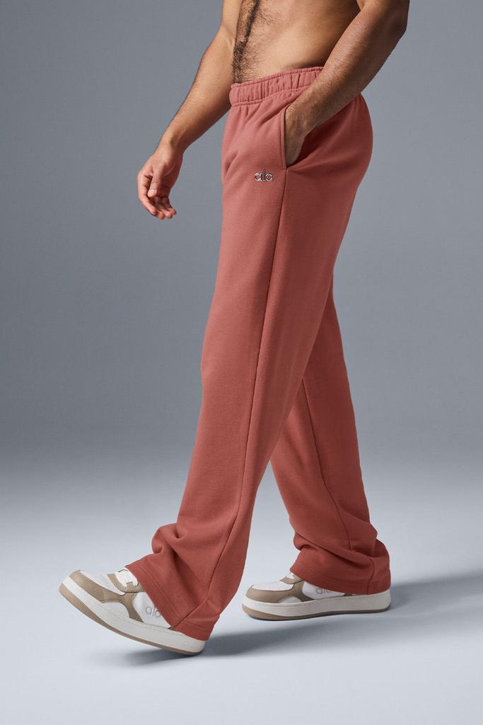 Alo Accolade Straight Leg Sweatpant - Soft Terracotta