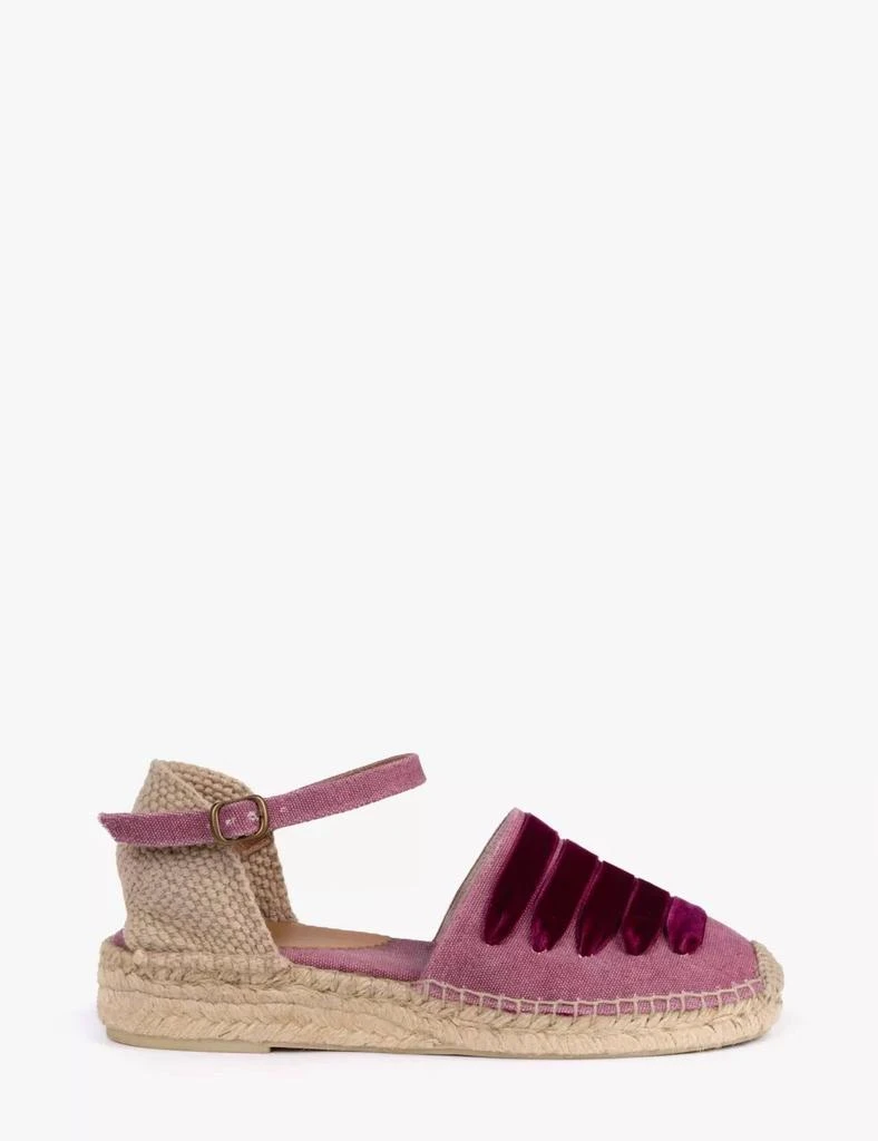 PENELOPE CHILVERS Women
s Low Mary Jane Dali Espadrilles In Grape