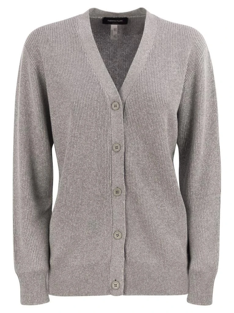 Fabiana Filippi English Ribbed Cardigan