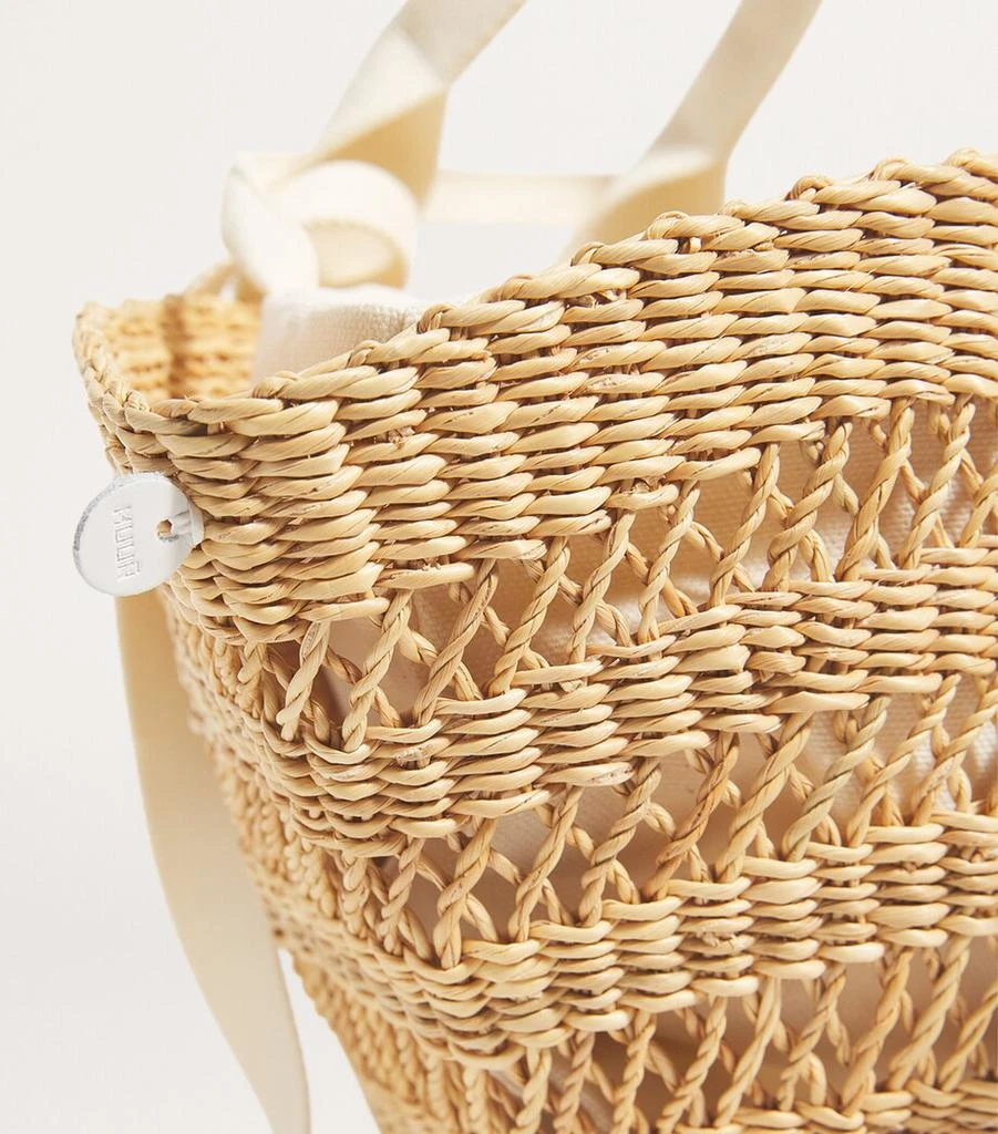Muun Mini Straw Sophie Top-Handle Bag 6