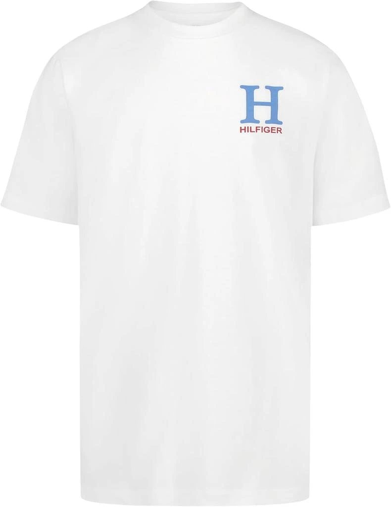 Tommy Hilfiger Tommy Hilfiger Boys' Short Sleeve Solid Crew Neck T-shirt, Soft, Comfortable, Relaxed Fit