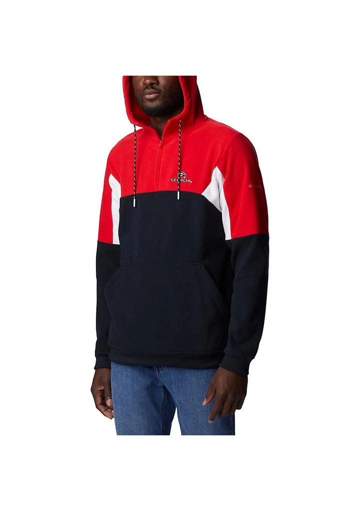 Columbia NCAA Georgia Bulldogs Lodge Quarter-Zip Hoodie