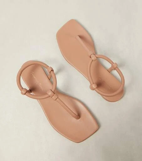 Gianvito Rossi Juno leather thong sandals 5