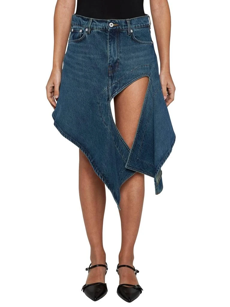 Y/Project Y/Project Evergreen Cut-Out Denim Skirt 2