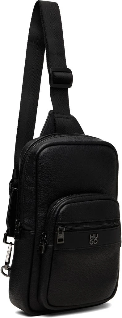 Hugo Boss Black Stacked-Logo Mono Strap Bag 2