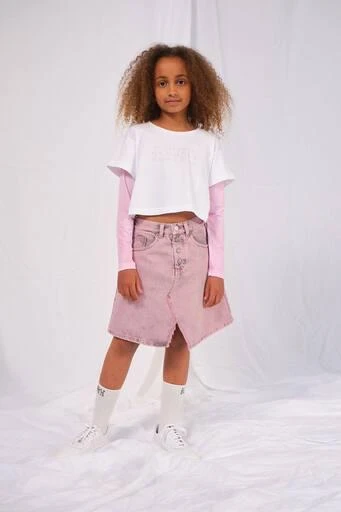 MM6 Logo cotton jersey top 5