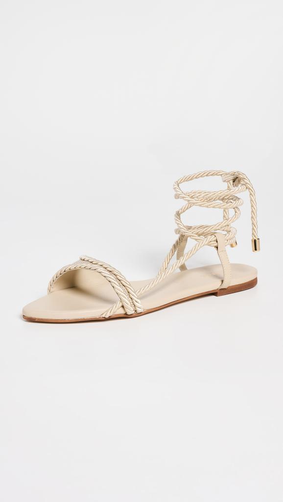 Kaanas Alenna Asymmetrical Ankle Wrap Sandals