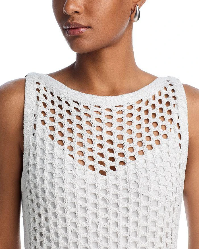 off the shoulder glitter dress Marie Sequin Crochet Dress – Retrofete main image 0