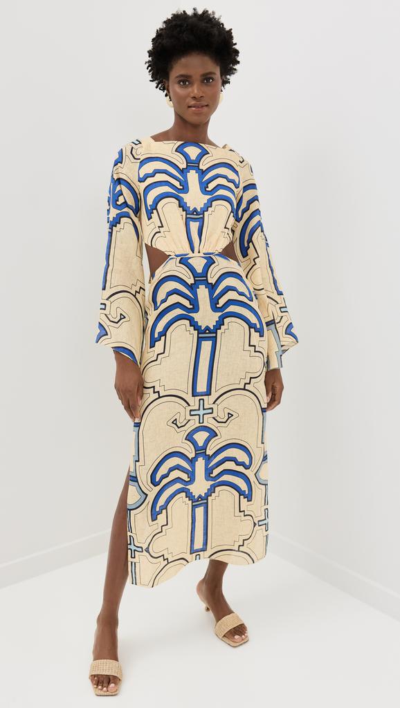 JOHANNA ORTIZ Soul Healer Ankle Dress