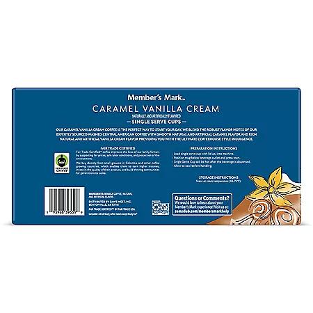 Member's Mark Member's Mark Medium Roast Coffee Pods, Caramel Vanilla Cream, 80 ct.