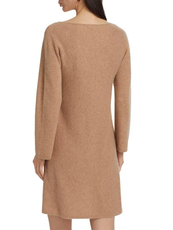 Naadam Cashmere V-Neck Mini Dress 2