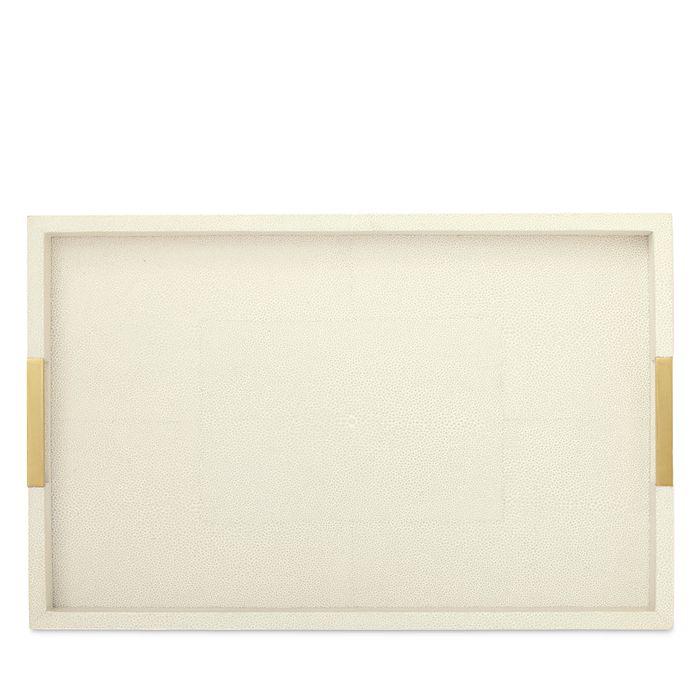 AERIN Modern Shagreen Desk Tray