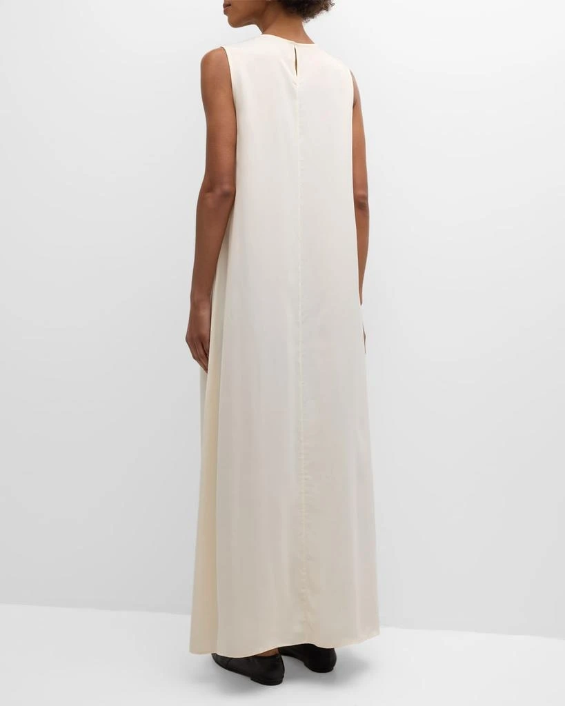 Rohe Sleeveless Fluid Satin Maxi Dress 4
