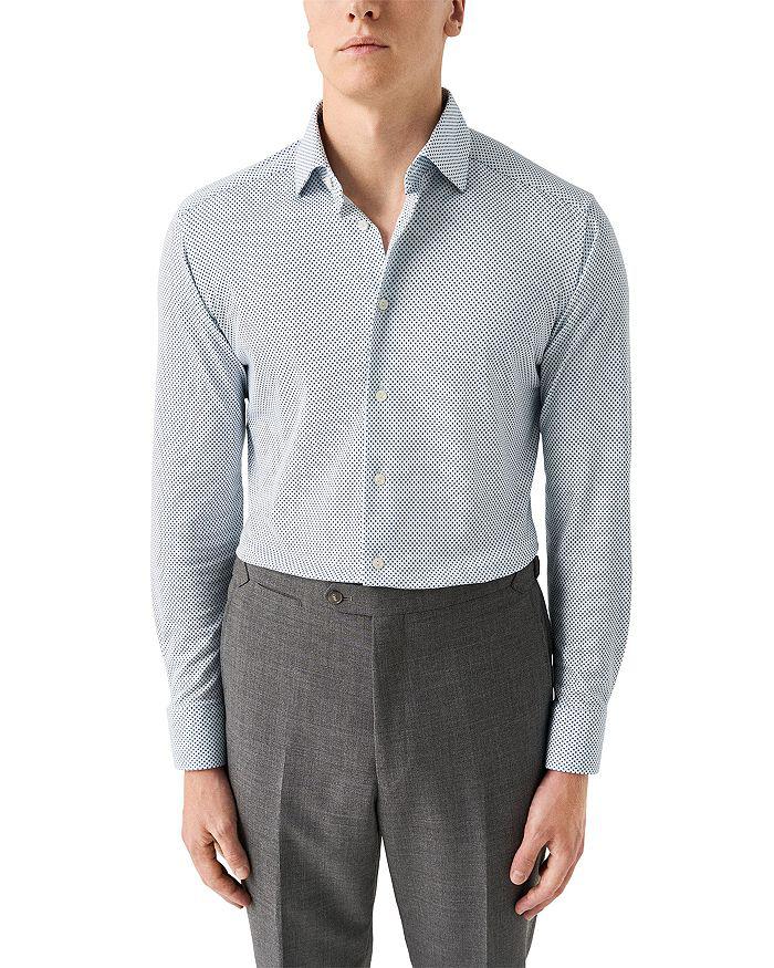 Eton Slim Fit Button-Front 4Flex Shirt