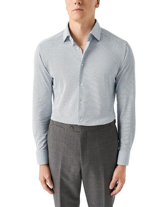 Eton Slim Fit Button-Front 4Flex Shirt 1