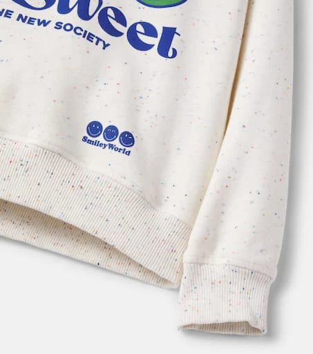 The New Society SmileyWorld® cotton-blend jersey sweatshirt 3