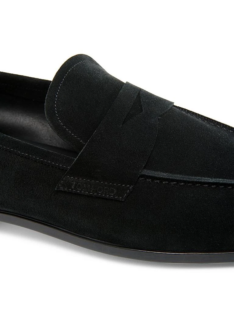 Tom Ford Sean Suede Penny Loafers 6