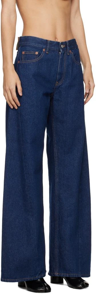 MM6 Indigo 5-Pocket Jeans 2