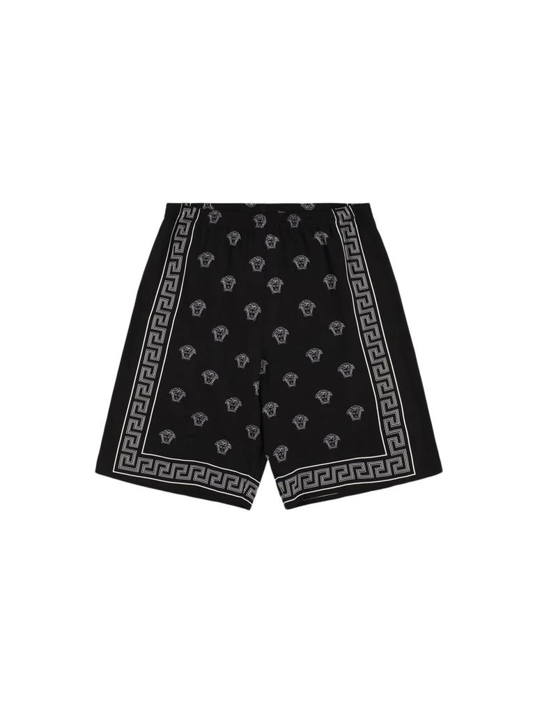 Versace Printed Viscose Shorts 1