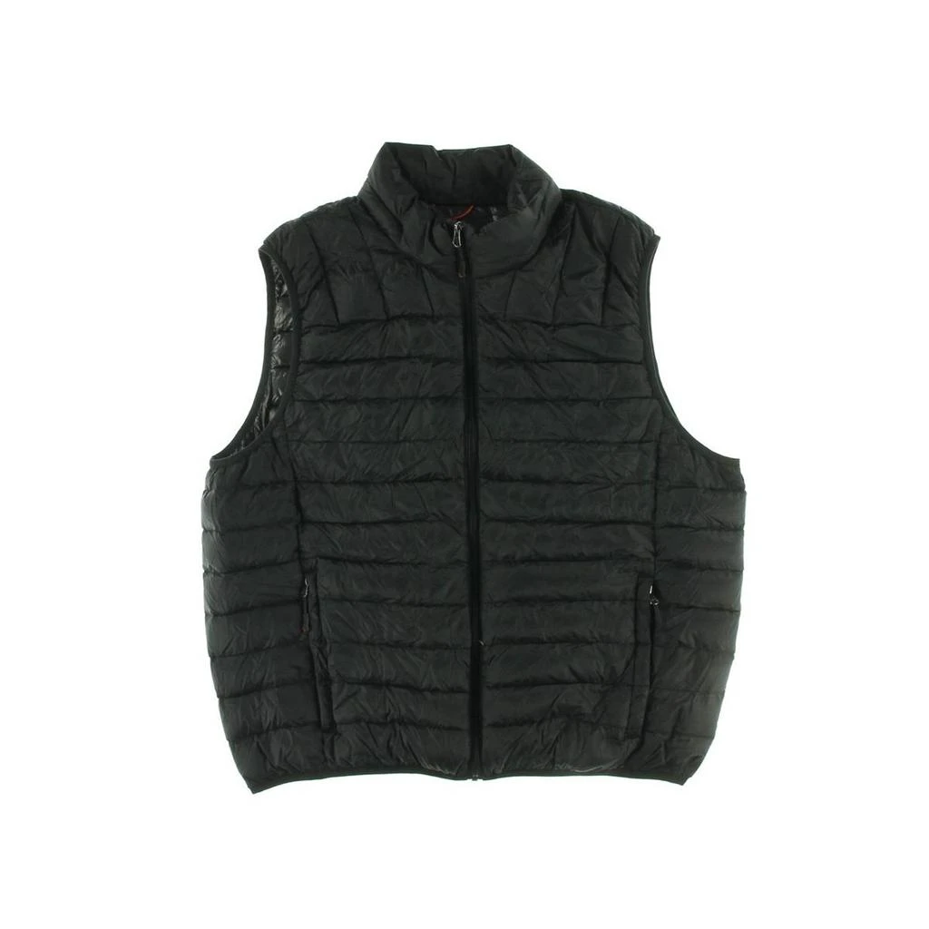 HAWKE & CO Mens Solid Nylon Vest 1