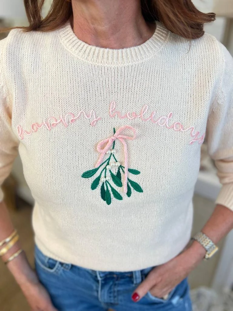 En Saison En Saison - Mistletoe Holiday Sweater 3