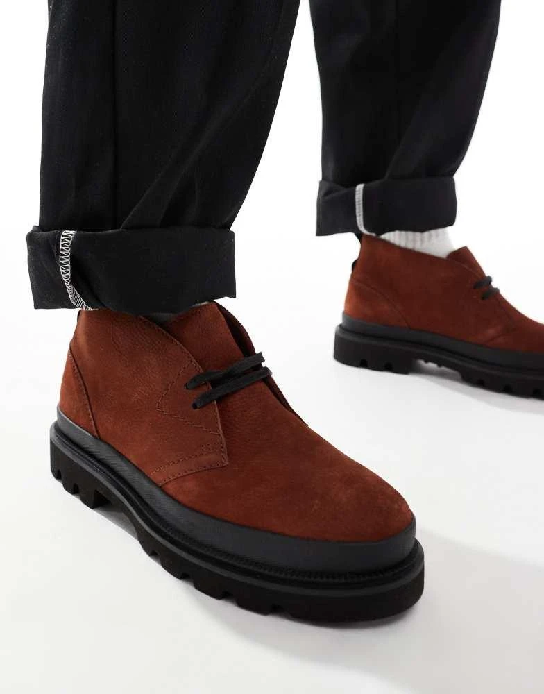 Clarks Clarks Badell Desert boot in chestnut 4