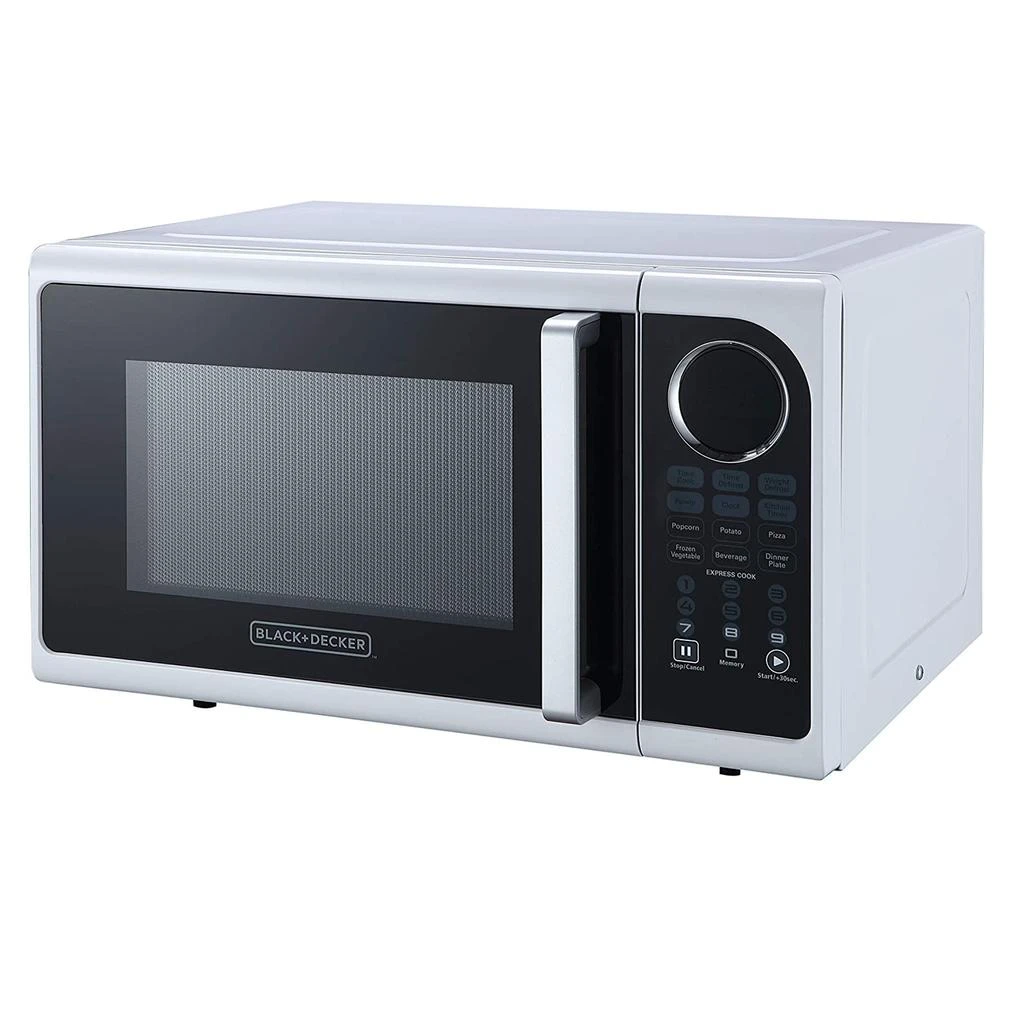 BLACK+DECKER 0.9 Cu.Ft. Digital Microwave in White 3