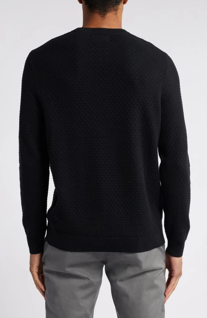 Nordstrom Tuck Stitch Pima Cotton Blend Sweater 2