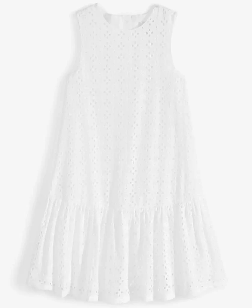 On 34th Toddler & Little Girls Cotton Eyelet Dress, Created for Macy's 5