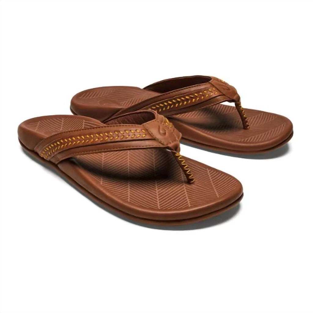 Shop Men's Aho Flip Flops In Fox on Sale at BeyondStyle – Get 33