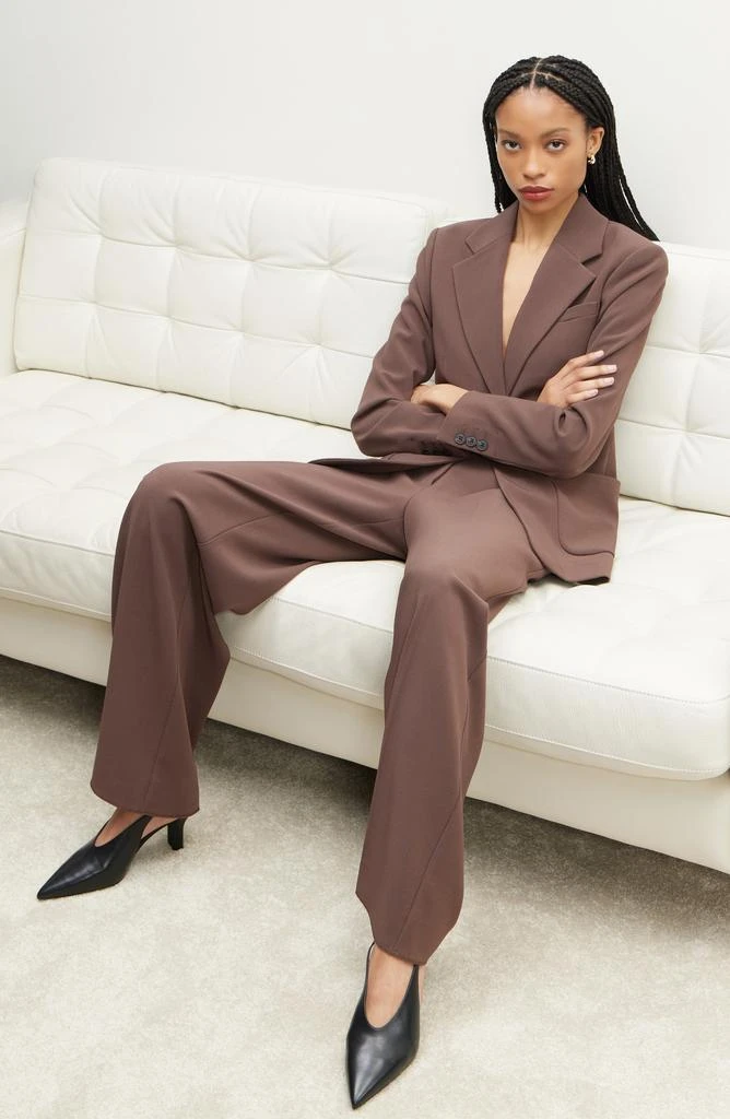 Nordstrom Classic One-Button Blazer 8