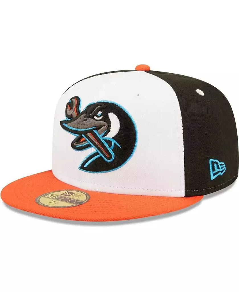 New Era Men's White Beloit Snappers Authentic Collection Team Alternate 59FIFTY Fitted Hat 1