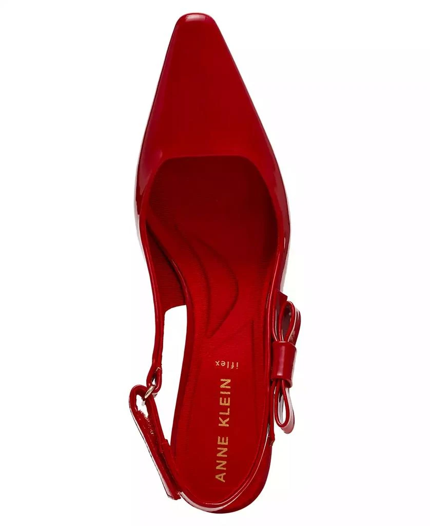 Anne Klein Women's Carmel Slingback Kitten Heel Pumps 12