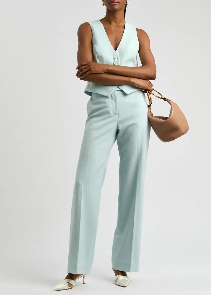 Zimmermann Illuminate wool-blend trousers 4