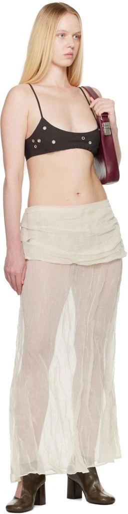 Paloma Wool Off-White Mae Maxi Skirt 4