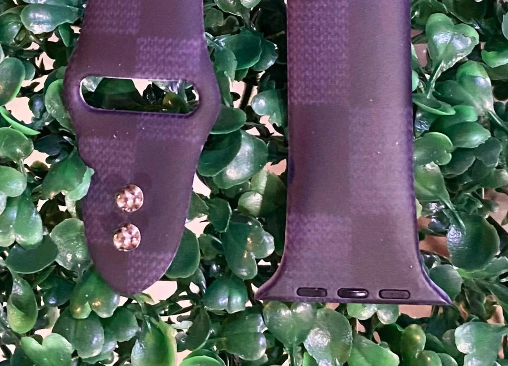 Dani & Em Dani & Em - Unisex Designer Inspired Silicone Apple Watch Band 3