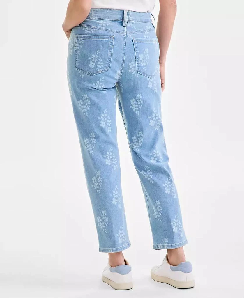 Style & Co Women's Printed Mid-Rise Curvy Capri Jeans, 4-16P, Exclusively at Macy's 2