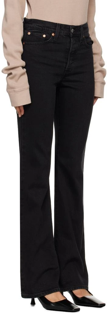 Levi's Black Wedgie Bootcut Jeans 2