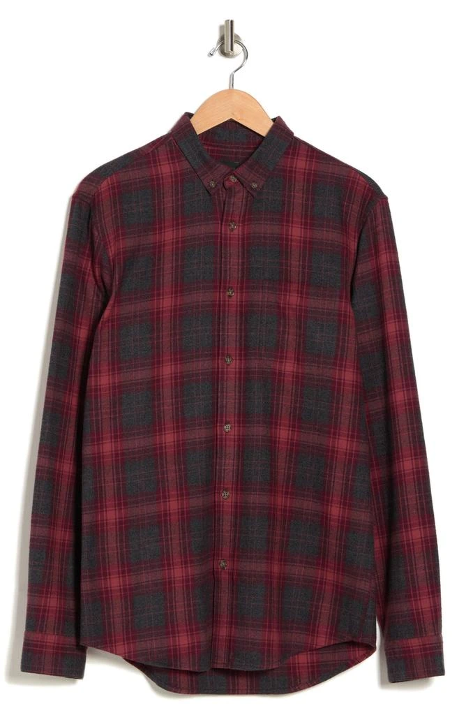14th & Union Grindle Trim Fit Flannel Shirt 3