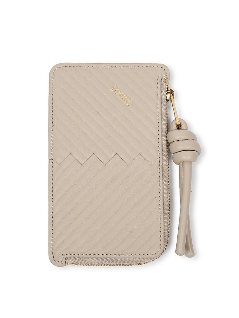 ヘアアクセサリー Loewe Anagram Puffer red card holder C821322X01-7885-BURNT-RED-