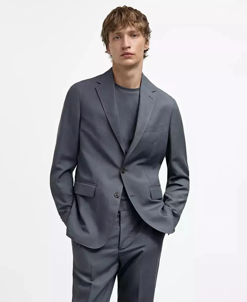 Mango Men's Blend Suit Jacket 1
