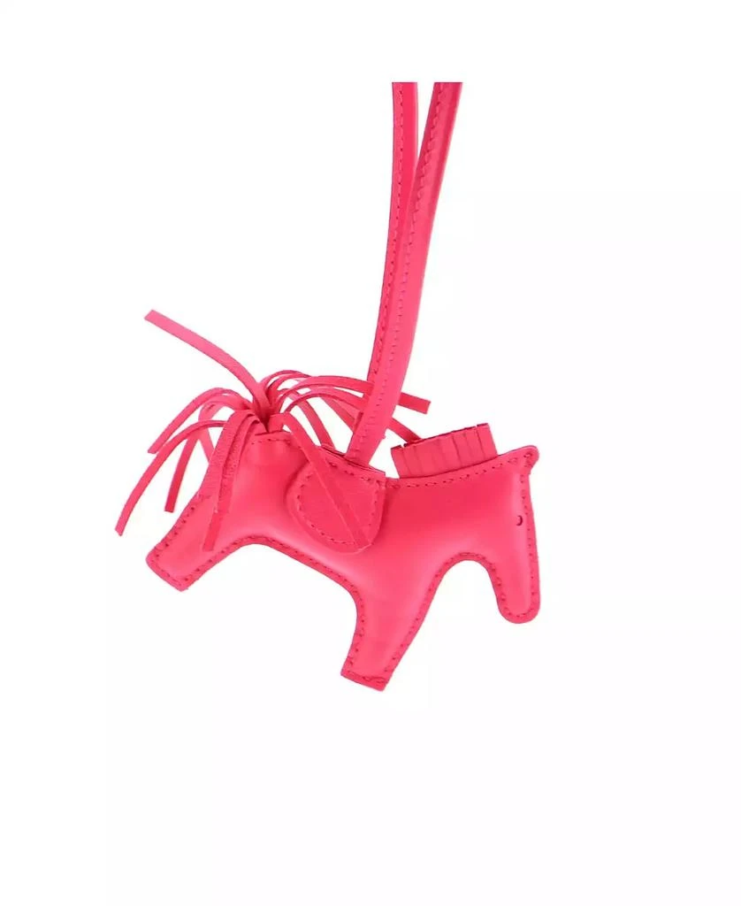 Pre-Owned HERMÉS Pre-Owned HERMES PM Mono-Tone GriGri Rodeo Bag Charm Leather 3