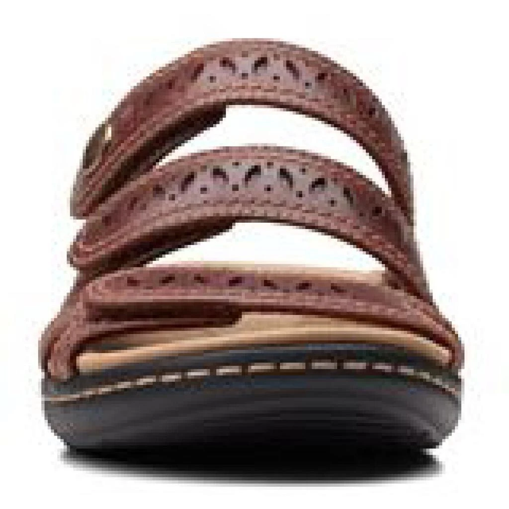 Clarks Laurieann Dee Womens Leather Comfort Flat Sandals 2